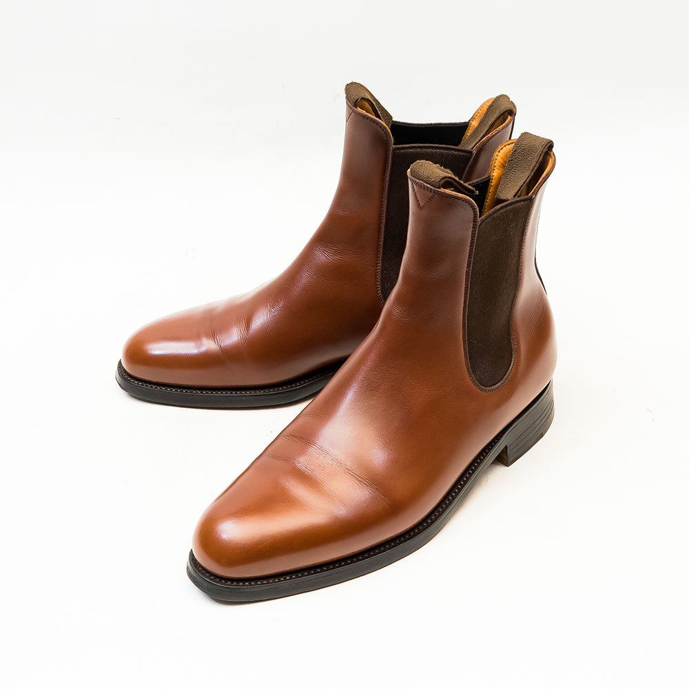 ジェイエムウエストン 705 チェルシーブーツ サイドゴア タン サイズ5.5D - 中古革靴販売|革靴の通販ラスタイルシューズショップ