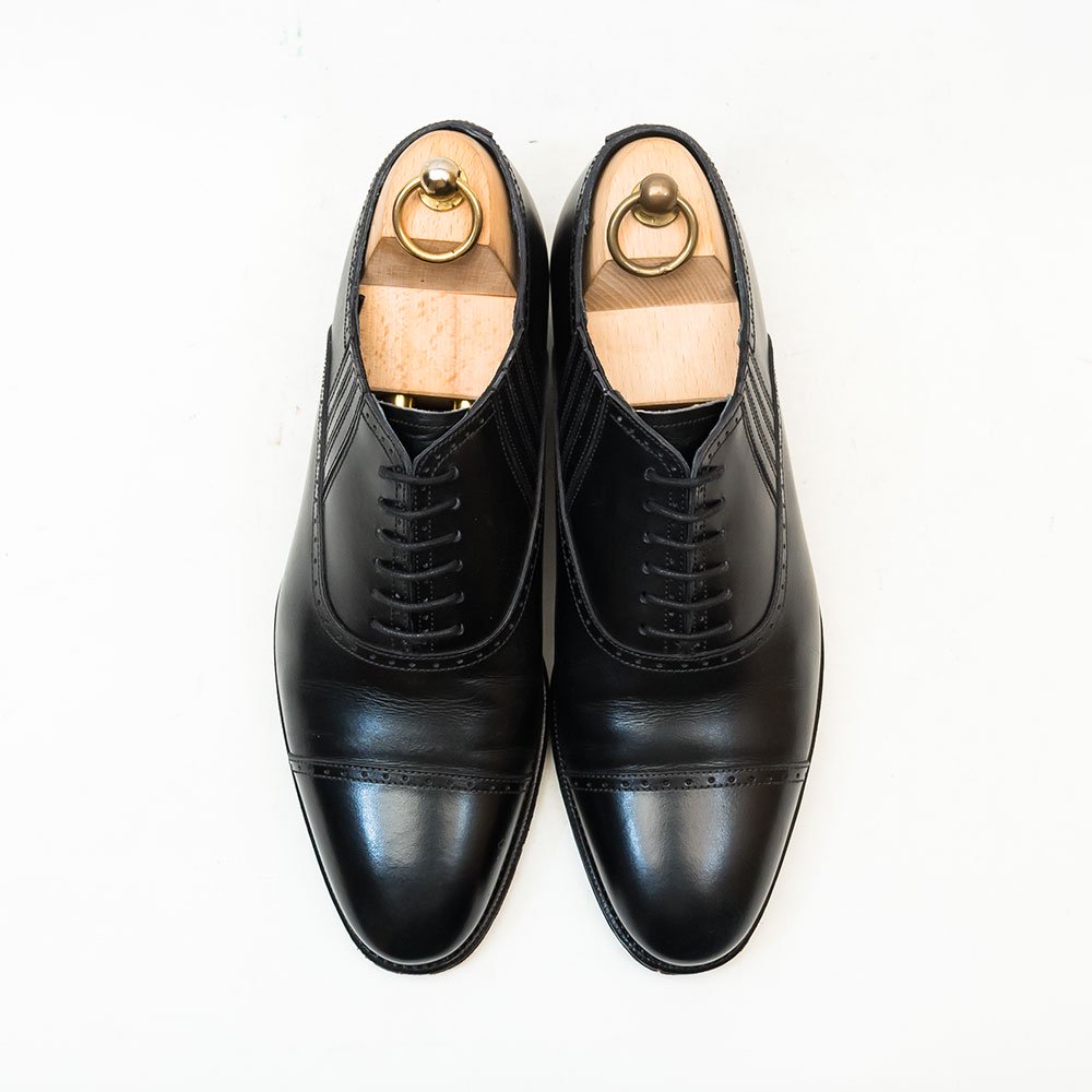 レイマー THE SIKI レイジーマン サイドエラスティックパンチドキャップトゥ ブラック サイズ7 - 中古革靴販売|革靴の通販ラスタイル