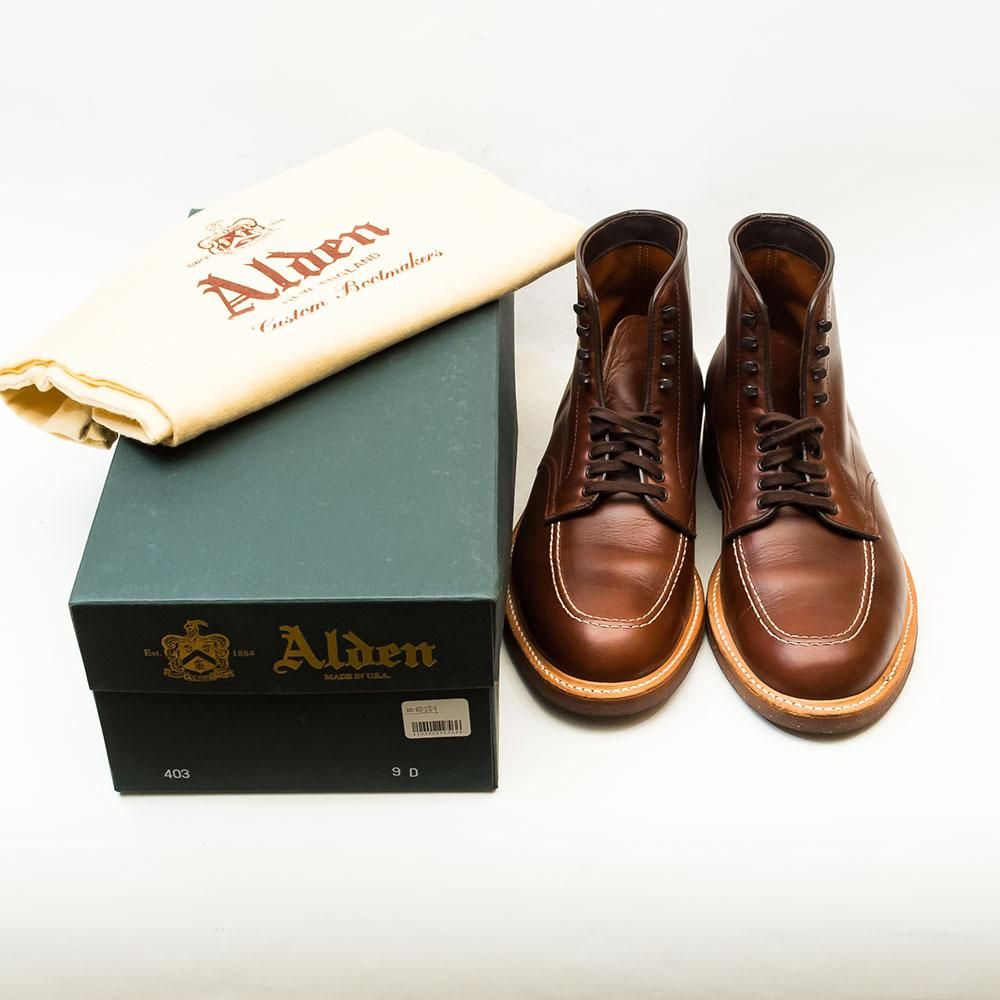 ALDEN INDY インディーブーツ 405クロムエクセル US10 28cm ALDEN INDY インディーブーツ 405クロムエクセル US10 28cm