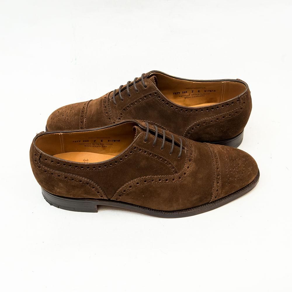 25cm前後のサイズですCROCKETT\u0026JONES WESTMINSTER ブローグ 6.5