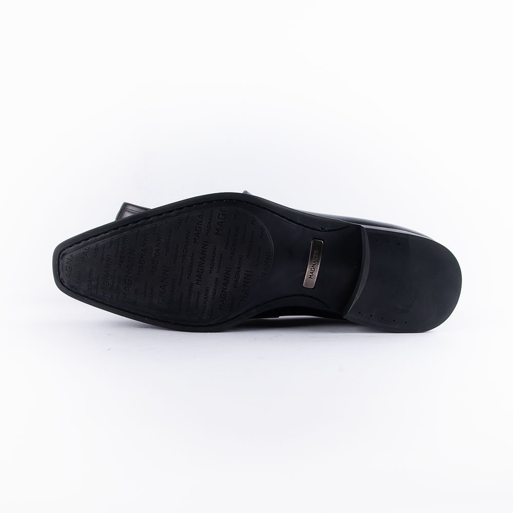 マグナーニ 15376 ペニーローファー ブラック サイズ39 - 中古革靴販売 