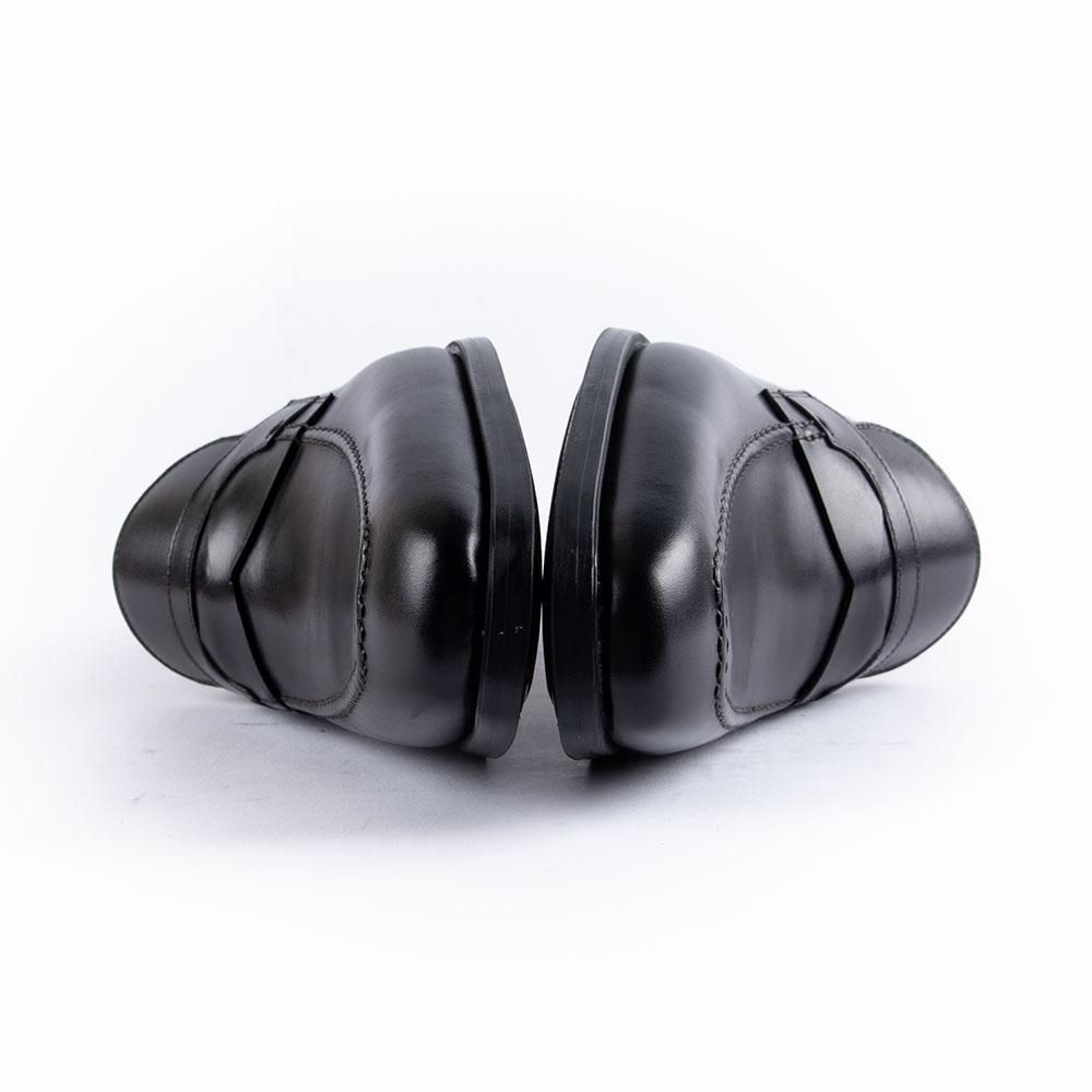 マグナーニ 15376 ペニーローファー ブラック サイズ39 - 中古革靴販売