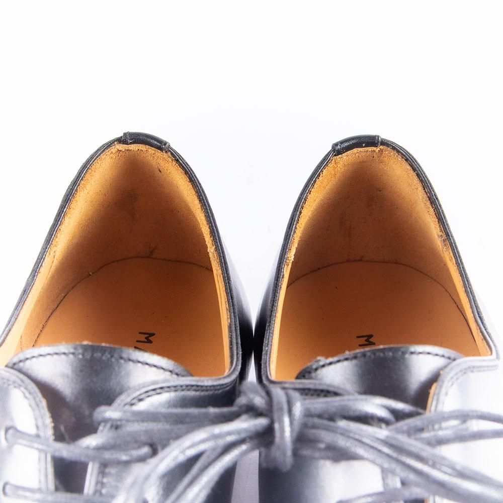 マグナーニ　ホールカット39 マグナーニ 15497 ホールカット ブラック サイズ39 - 中古革靴