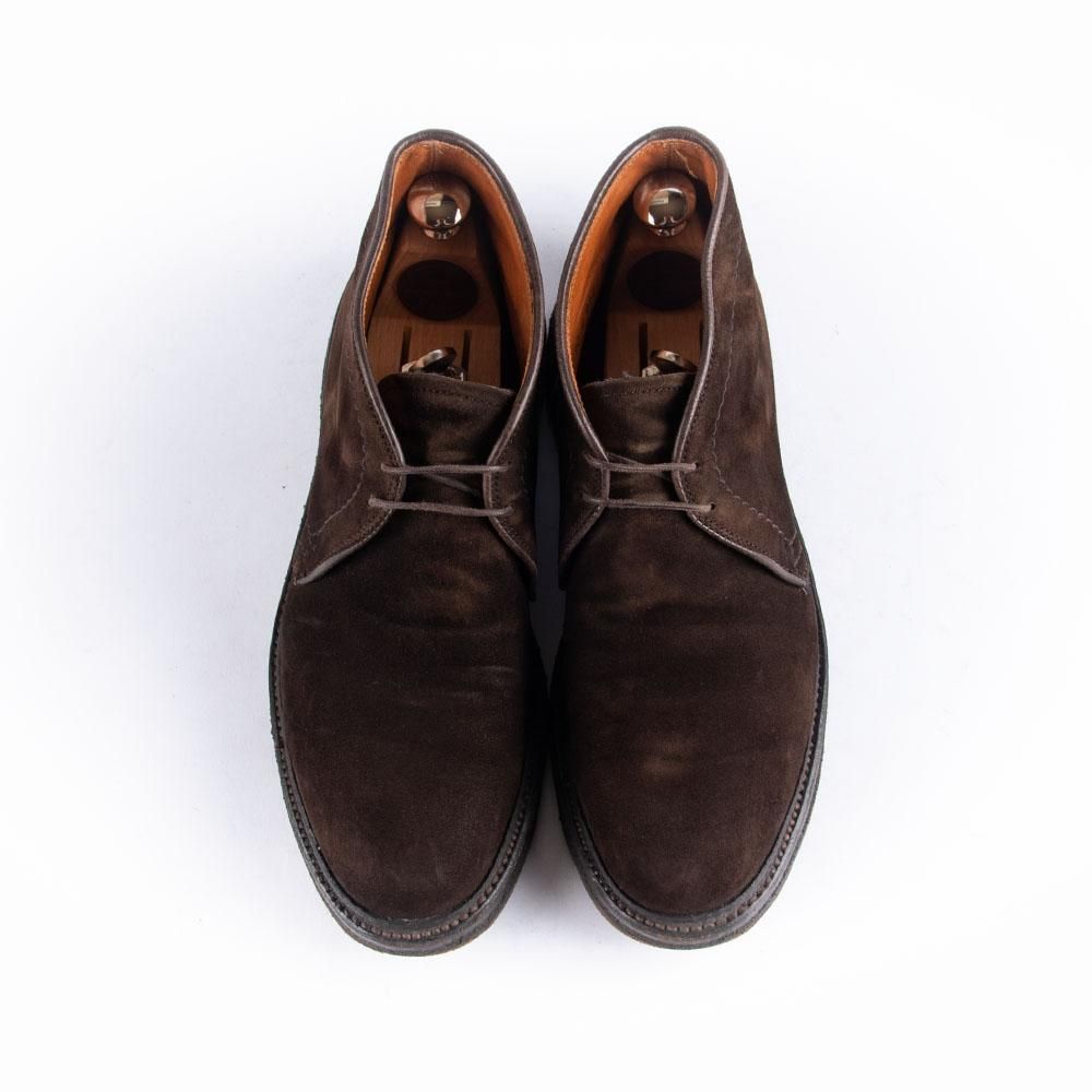 オールデン 1363 チャッカブーツ スエード ダークブラウン サイズ6.5D