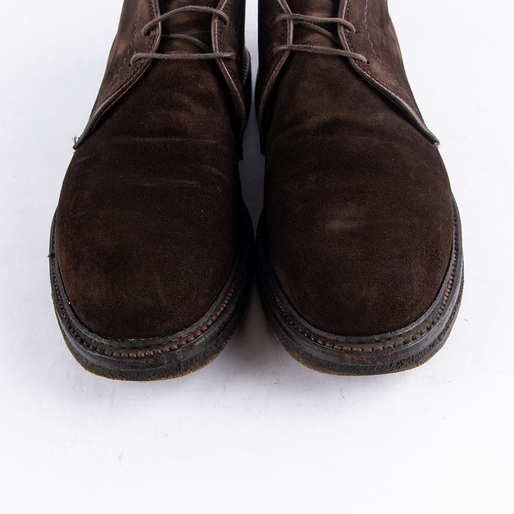 オールデン 1363 チャッカブーツ スエード ダークブラウン サイズ6.5D