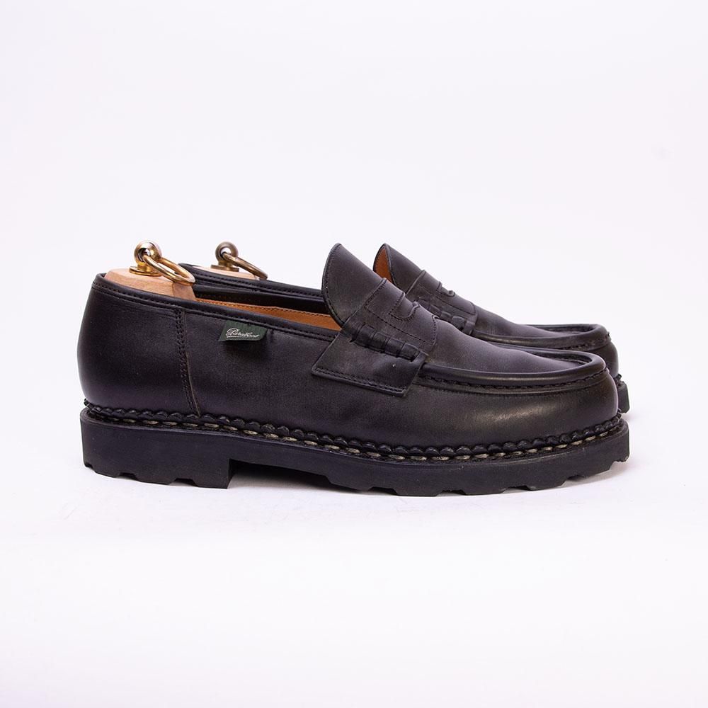 パラブーツ ランス サイズ7 REIMS ブラックレザーローファー REIMS / NOIR – Paraboot