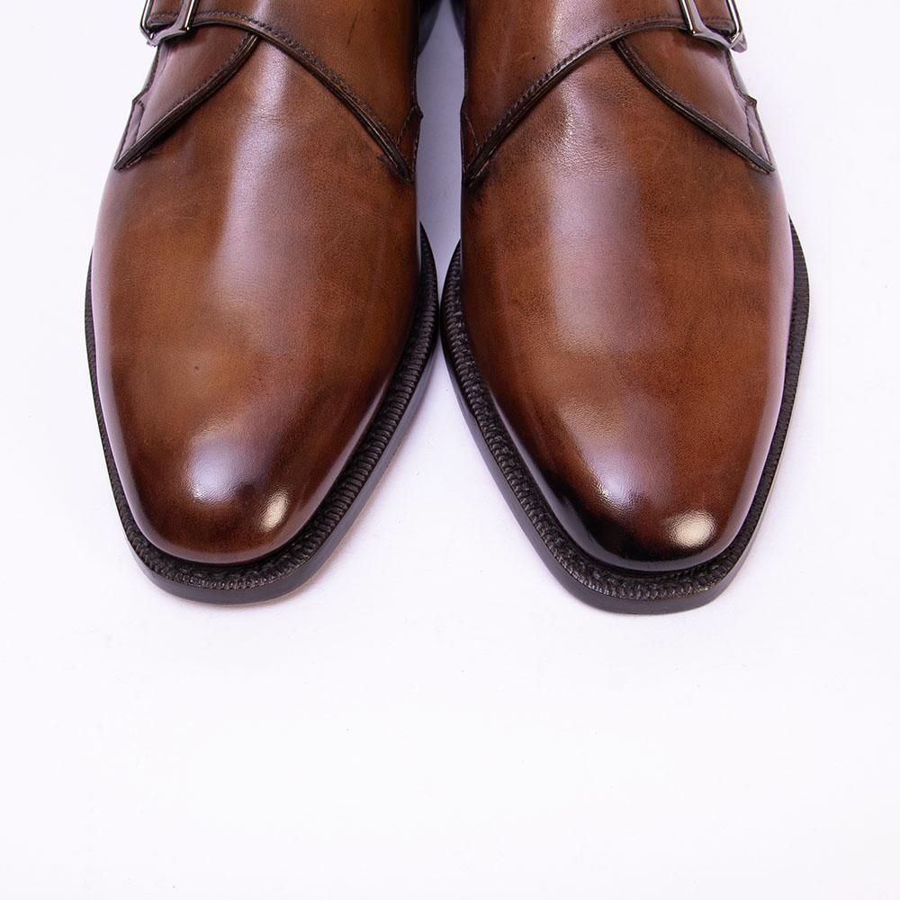 ベルルッティ クラシック ロチア シングルモンクブラウン