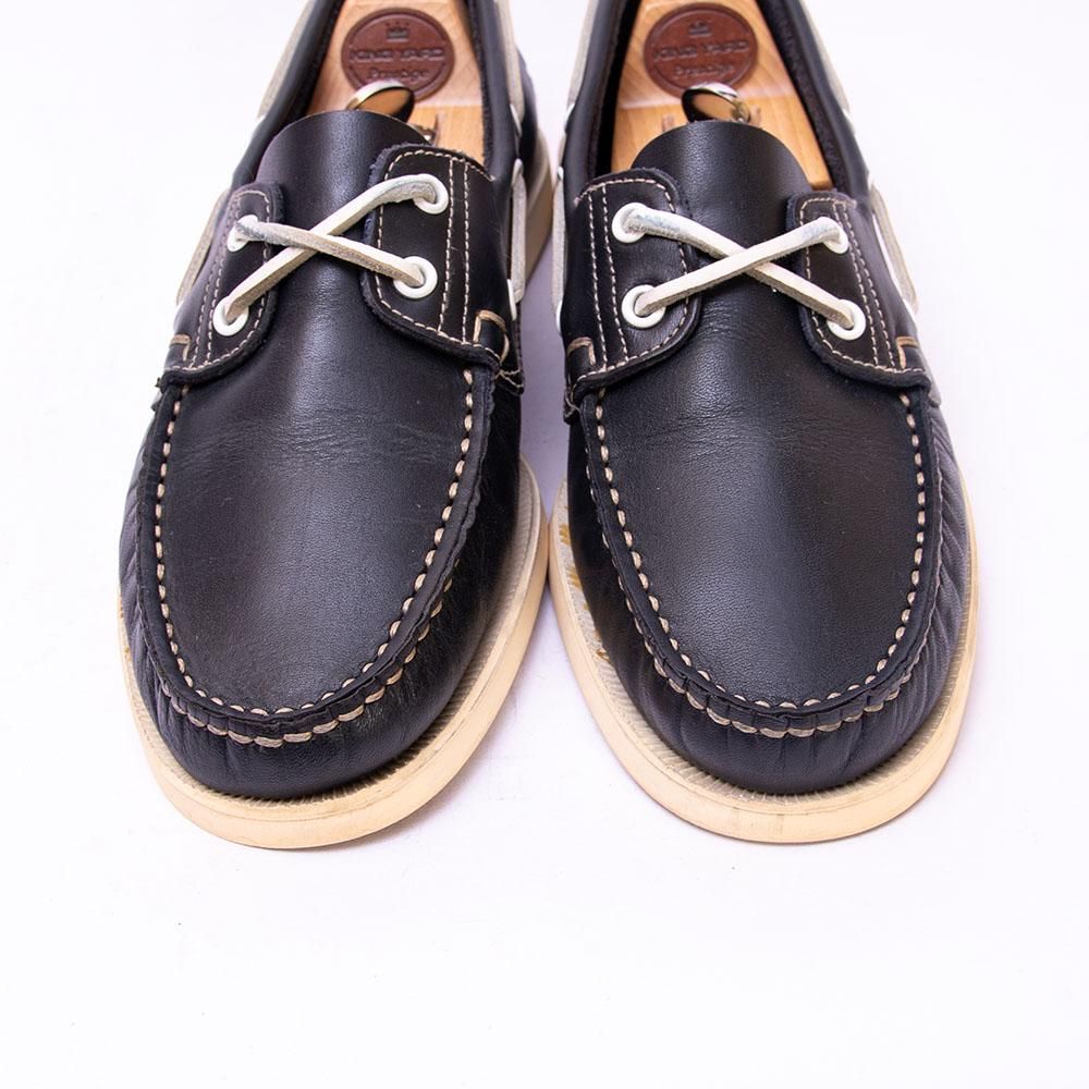 美品！パラブーツ　マリン　デッキシューズ　ネイビー PARABOOT パラブーツ 国内正規品 BARTH バースモデル マリンな