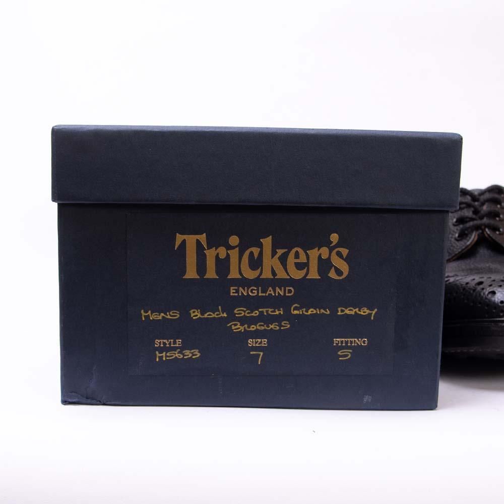 トリッカーズ BOURTON(バートン)ウイングチップ グレインレザー トリッカーズ BOURTON(バートン)ウイングチップ グレインレザー