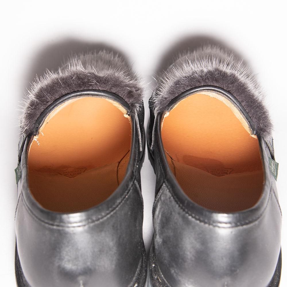 パラブーツ REIMS(ランス)コインローファー ミンク ブラック