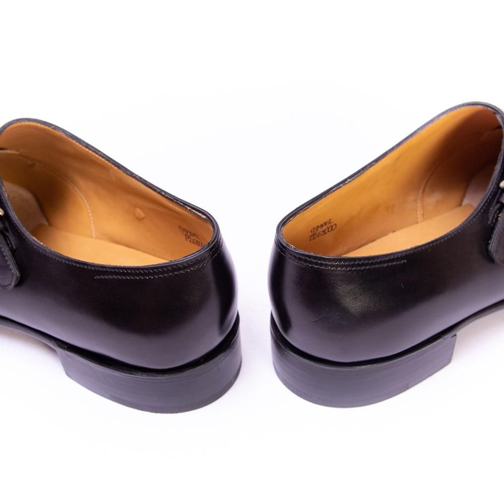 ジョンロブ CHAPEL(チャペル)ダブルモンク ブラック ミュージアム