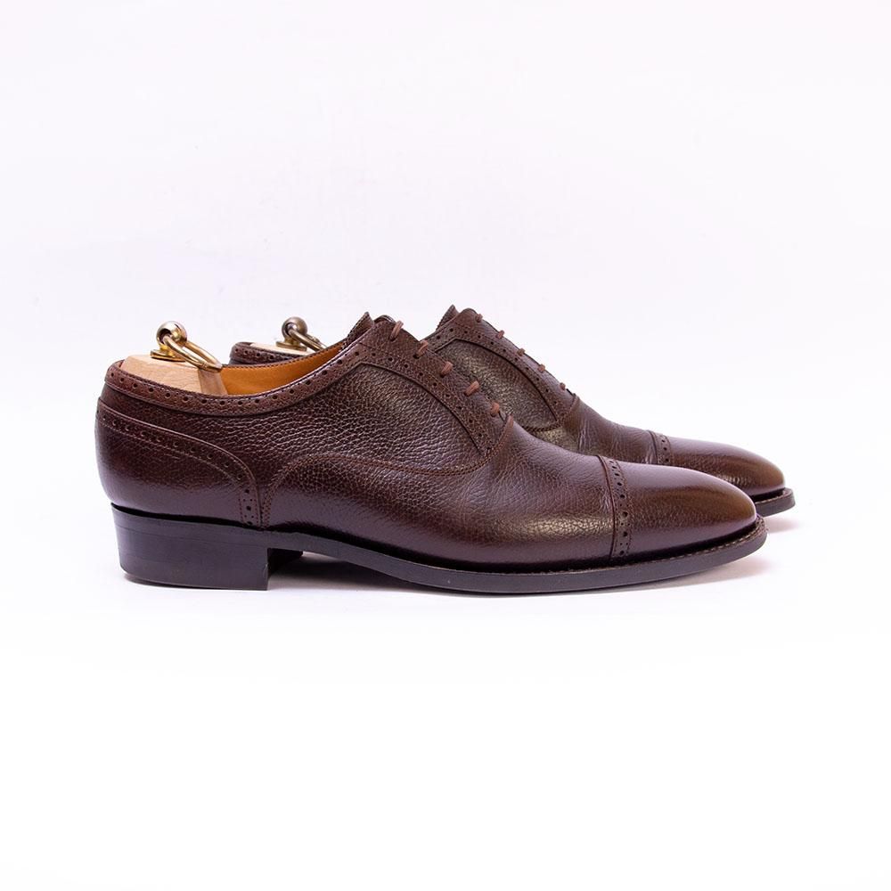 3DM Lifestyleクォーターブローグ UK7 パンチドキャップトゥ チャーチ GRANBY(グランビー)パンチドキャップトゥ クォーター