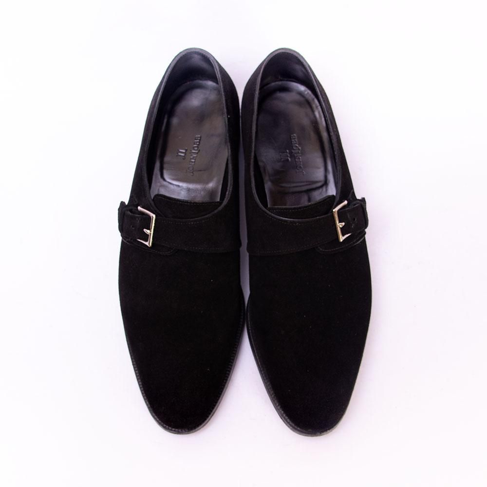 ジョンロブ MATTA?(マッタ2)シングルモンク ブラックスエード 廃盤