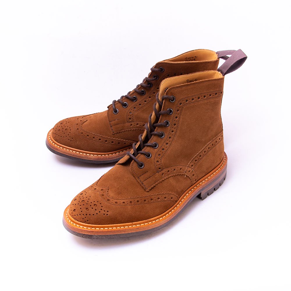 TRICKERS M2508 SUEDE BOOTS