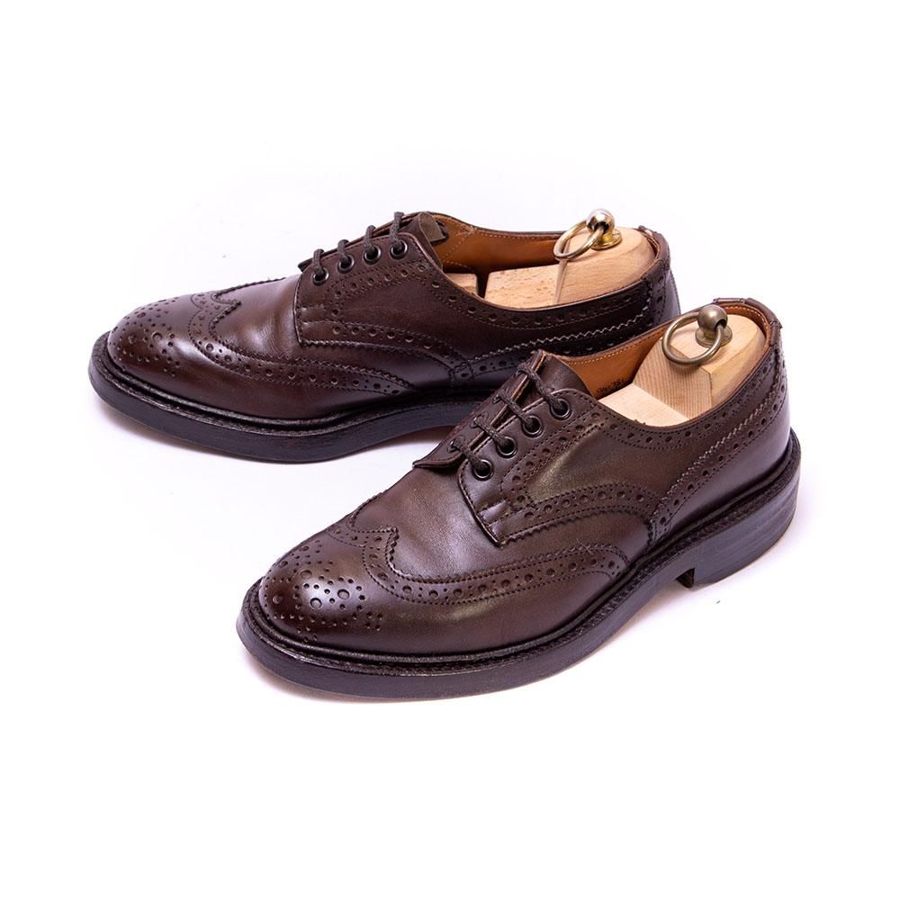 トリッカーズ M5633 BOURTON(バートン)ウイングチップ ダークブラウン 