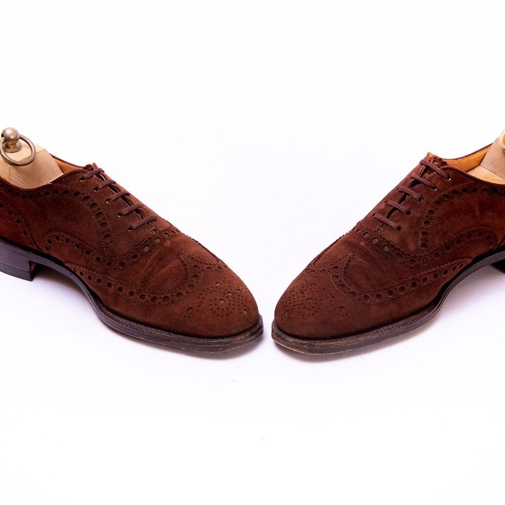 チャーチ　スエード　茶 church's】チャーチ ブーツ スエード ブラウン（茶系） サイズ