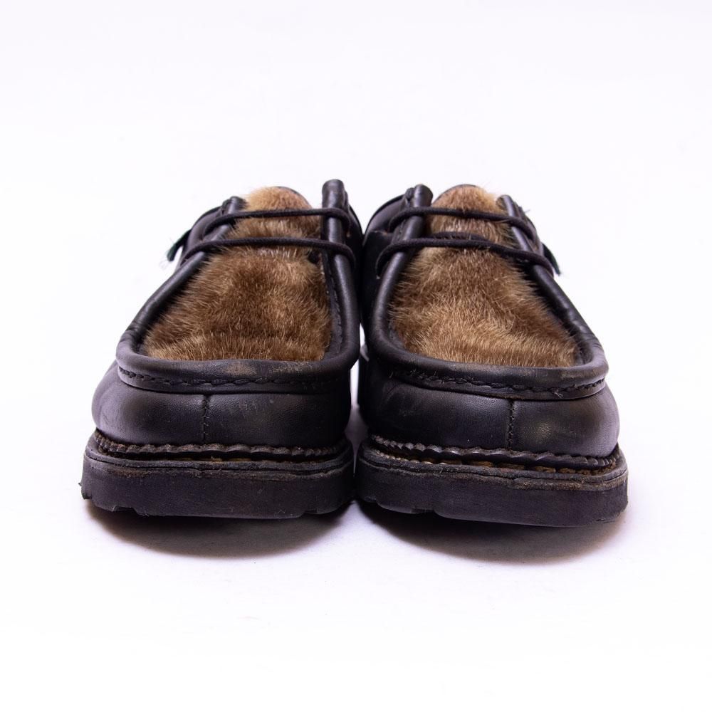 本日限定価格【希少】パラブーツ  ミカエル フォック  ブラック 43 パラブーツ MICHAEL(ミカエル)フォック ブラック リスレザー