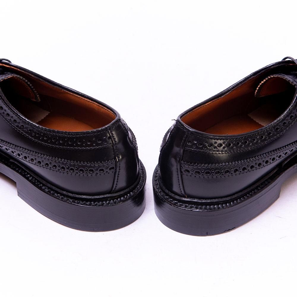 オールデン 9751 ロングウィングチップ コードバン ブラック サイズ7D