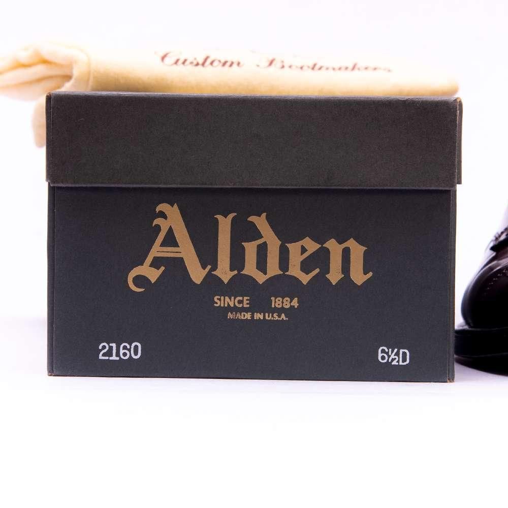 Alden オールデン 2160 外羽根式ストレートチップ ダークヴァーガンディ Alden オールデン 2160 外羽根式ストレートチップ ダークヴァーガンディ