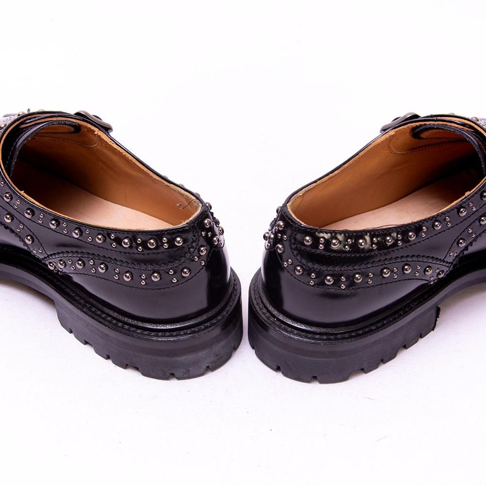 チャーチ LILY MET(リリーメット)ダブルモンク スタッズ ブラック