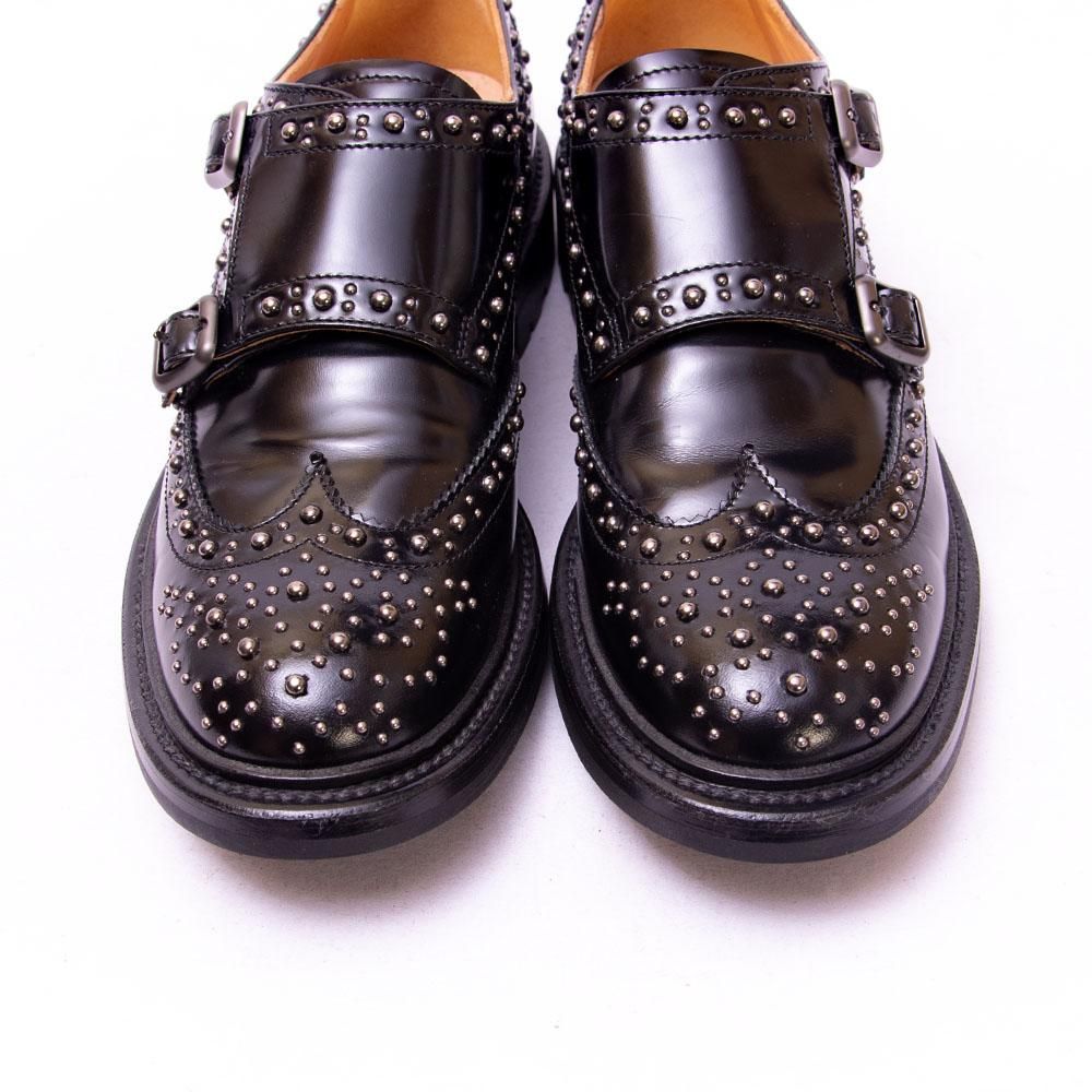 チャーチ LILY MET(リリーメット)ダブルモンク スタッズ ブラック