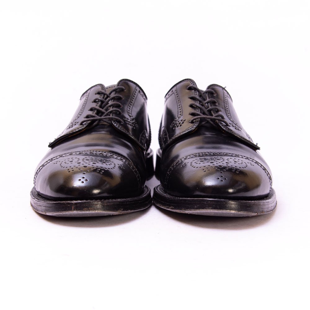 オールデン 2146 外羽根セミブローグ ブラック コードバン サイズ8E - 中古革靴販売|革靴の通販ラスタイルシューズショップ