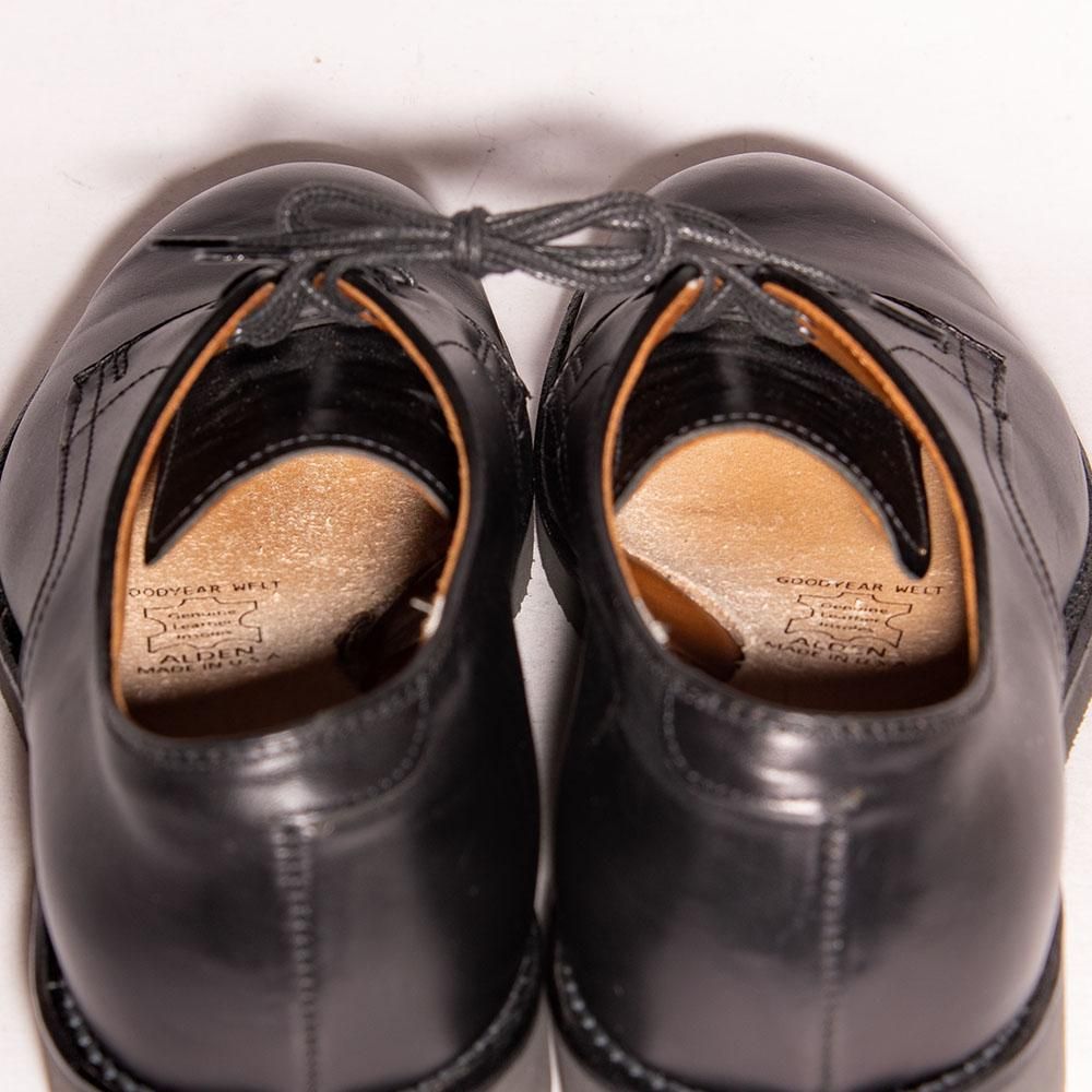 オールデン N6412 プレーントゥ ブラック クロムエクセル