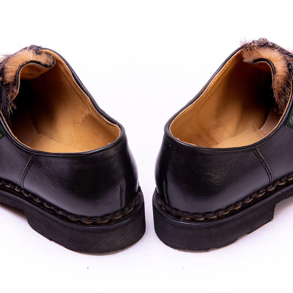 パラブーツ MICHAEL(ミカエル)チロリアンシューズ ブラック ミンク