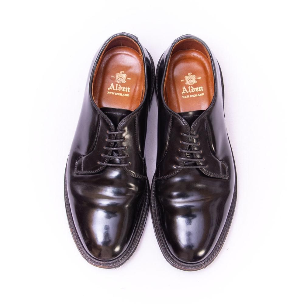 Alden 9901 C 7D オールデン　プレーントゥ　ハーフコマンドソール ALDEN 9901 × コマンドソール - 靴修理専門店 乃屋（のや