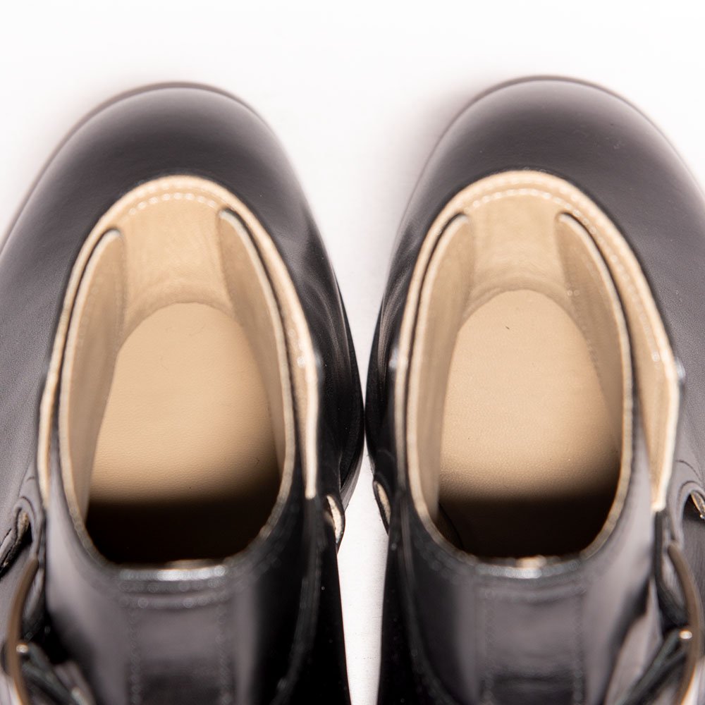 エルメス モンクストラップブーツ ブラック サイズ39.5 - 中古革靴販売