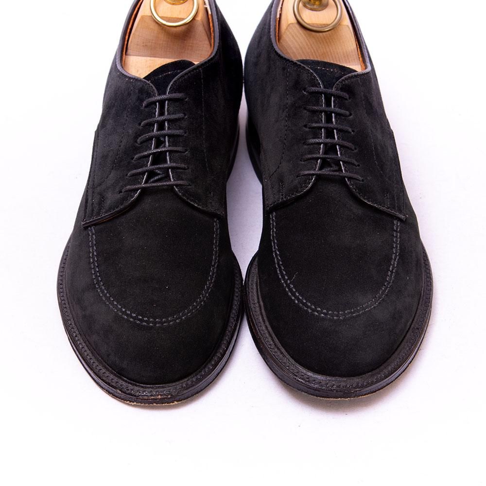 オールデン 59197 Uチップ ブラック スエード モディファイドラスト