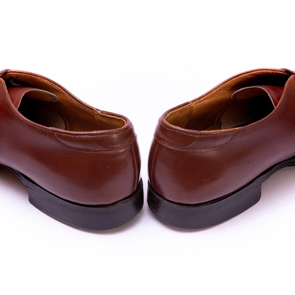 ブラウンレザー ドレスシューズ size 7 B/D 54341