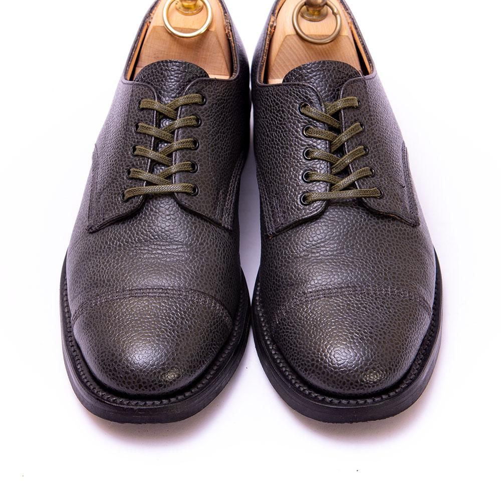 新品登場 サンダース TOE グレインレザー ストレートチップ GIBSON CAP 靴