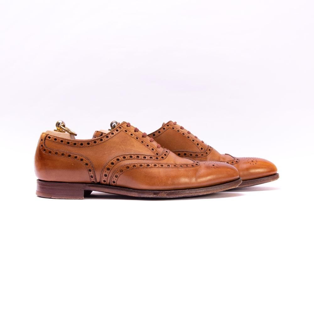 ホットセール 956.CROCKETT&JONES ATHERSTONE ウィングチップ 9E