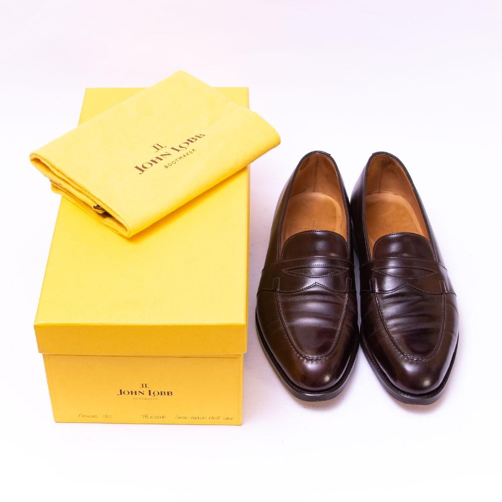 ジョンロブ FENCOTE(フェンコート)コインローファー フルサドル ジョンロブ FENCOTE(フェンコート)コインローファー フルサドル