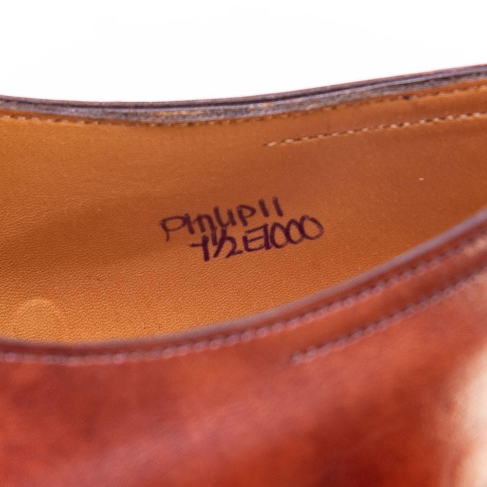 ジョンロブ PHILIP(フィリップ)2 パンチドキャップトゥ チェスナット