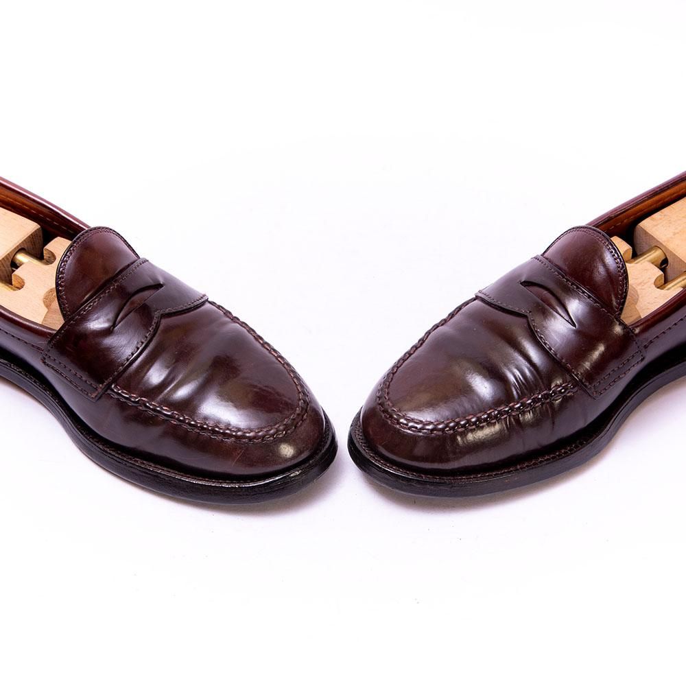 美品良靴】ALDENオールデンコードバンバーガンディマディソンローファー7hD