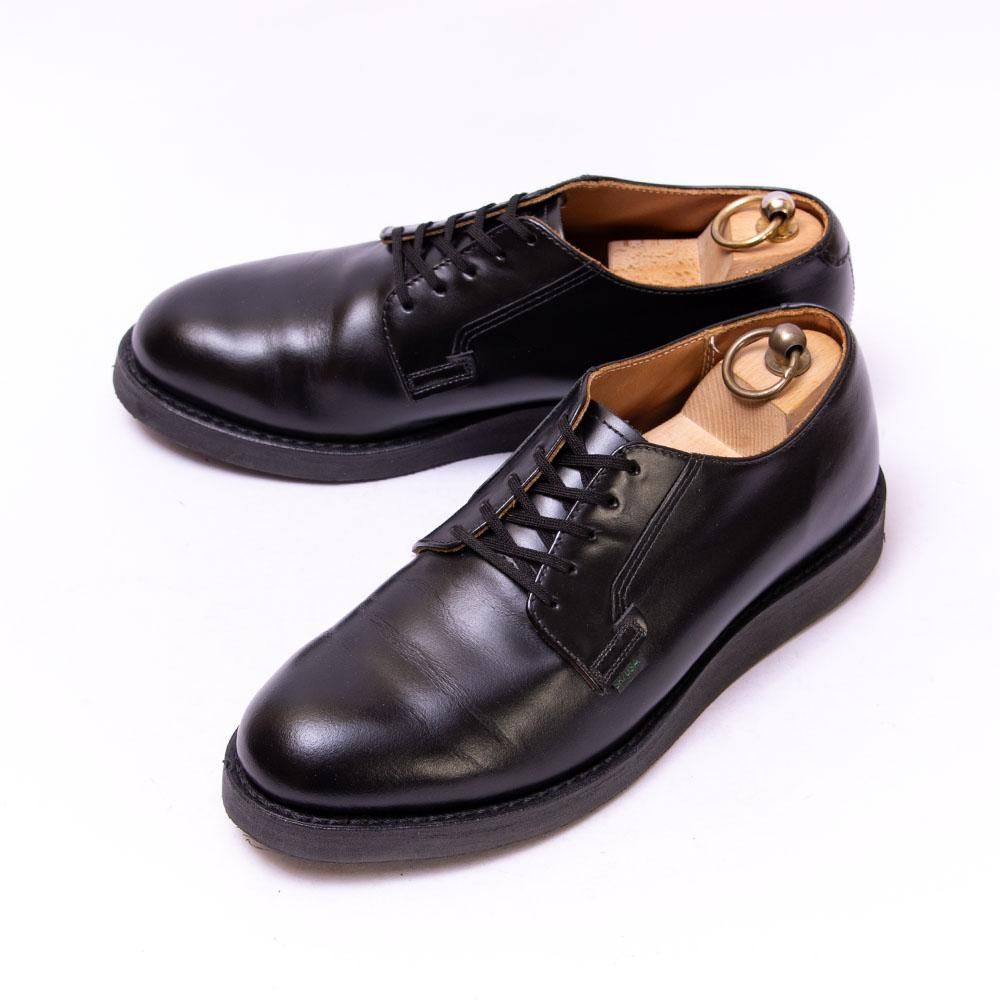 レッドウィング 101 POSTMAN OXFORD(ポストマンオックスフォード) プレーントゥ ブラック サイズ8.5D