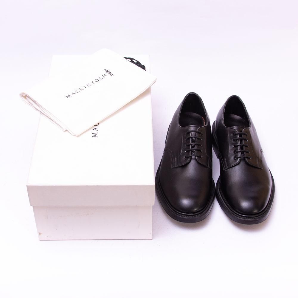 エドワードグリーン プレーントゥ ブラック マッキントッシュ別注