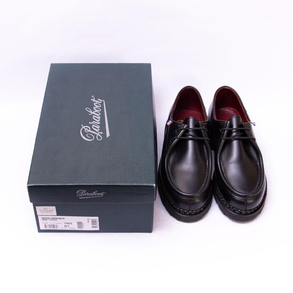 Paraboot Michael BBR ブラックEU 42.5 (27cm) Paraboot Michael BBR