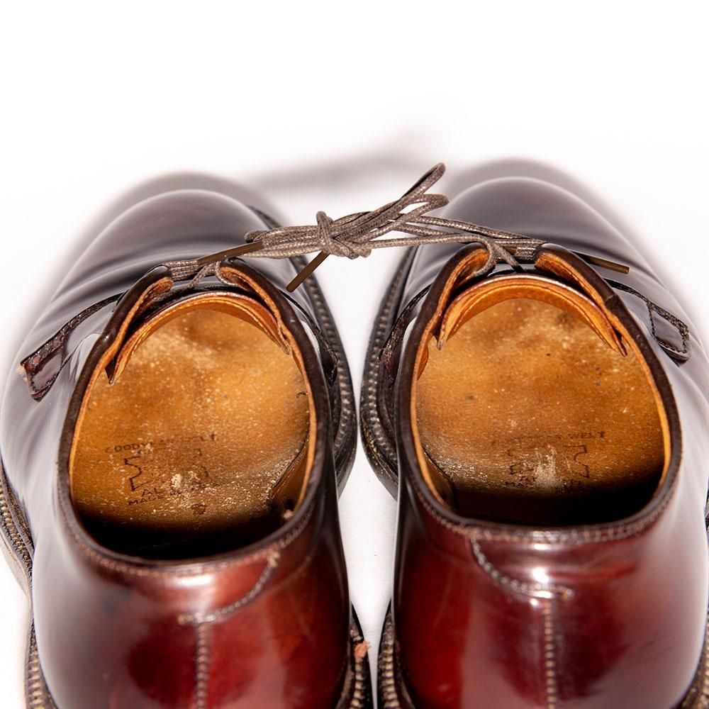 オールデン 990 プレーントゥ コードバン バーガンディ サイズ7.5D