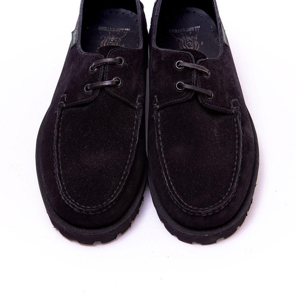 パラブーツ DOMINGUE(ドミンゴ)デッキシューズ ブラック スエード