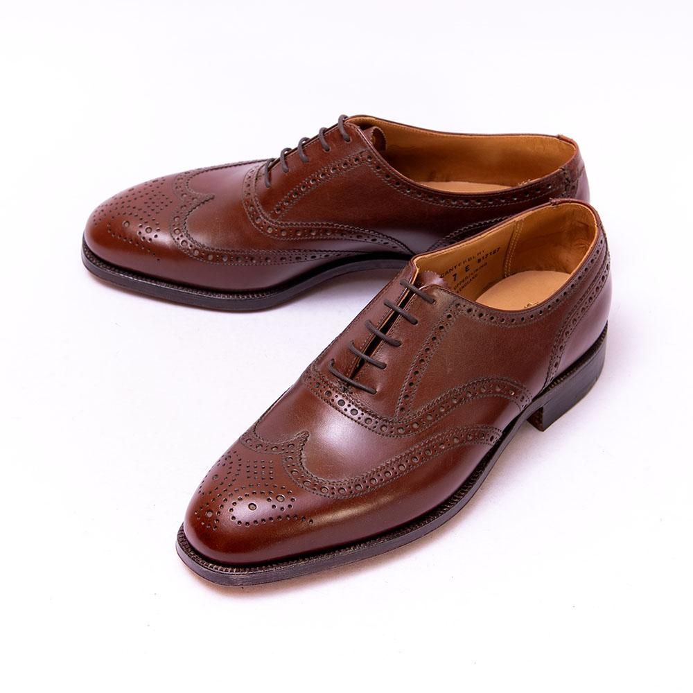 374.CROCKETT&JONES CANTERBURY ウィングチップ　9F