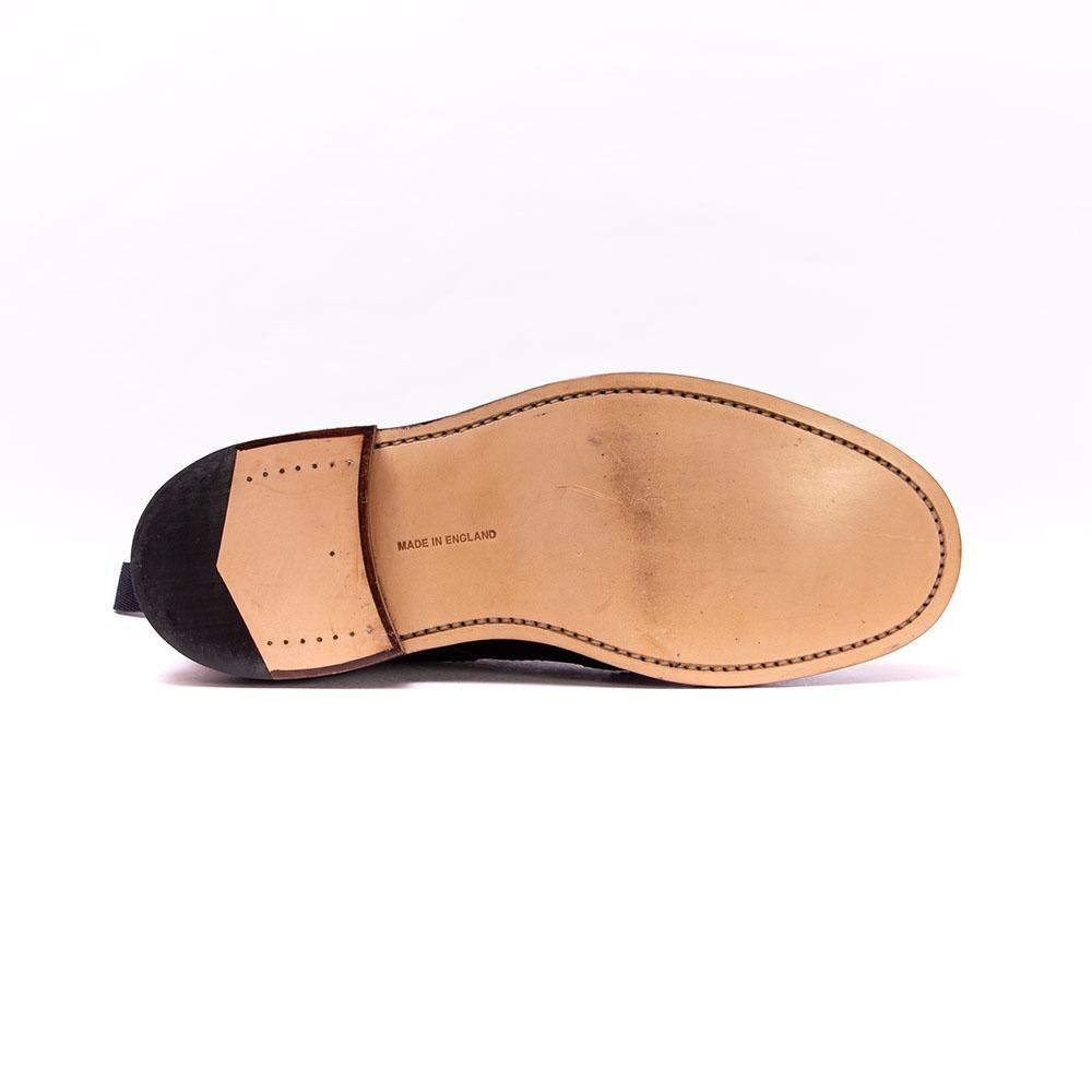 トリッカーズ M2508 カントリーブーツ ウィングチップ ブラック