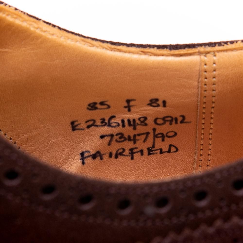 チャーチ FAIRFIELD（フェアフィールド）フルブローグ ダーク
