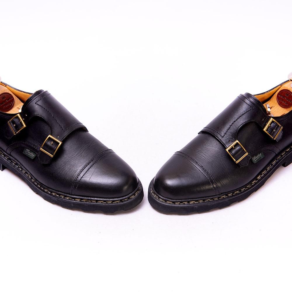 美品【パラブーツ】 UK6.5 ウィリアム 25.0 WILLIAM モンク WILLIAM / NOIR – Paraboot
