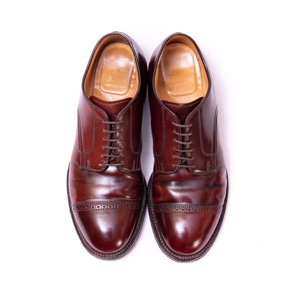 Alden collection|56201(バーガンディコードバン／パンチドキャップトゥ／モディファイドラスト)前略、物欲が止まりません。