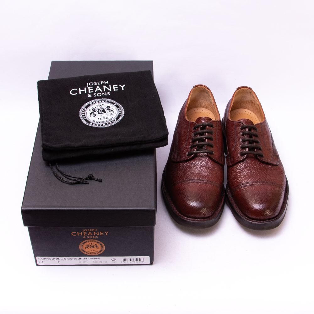 ジョセフ チーニー CAIRNGORMII(ケンゴン2C)キャップトゥ バーガンディ