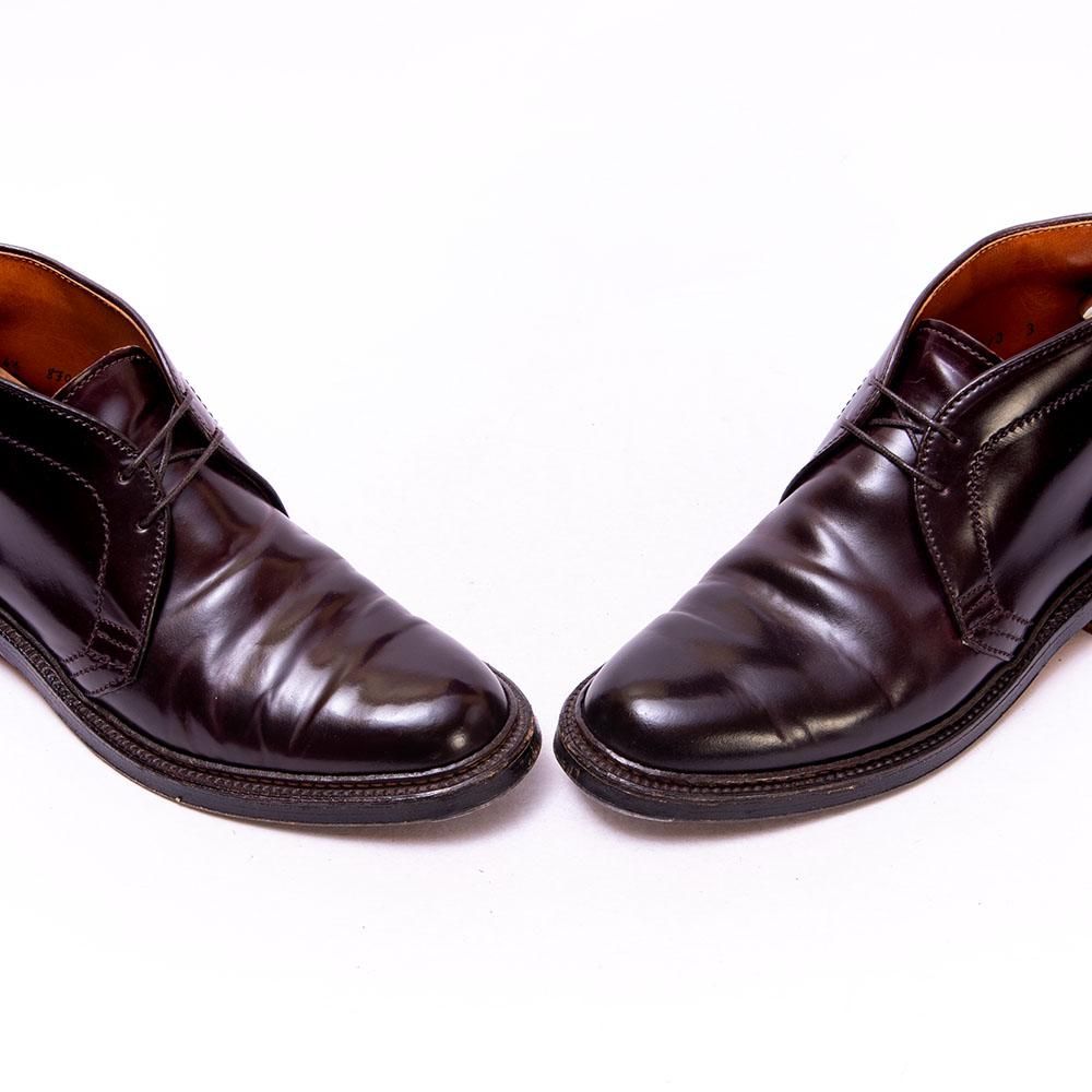 オールデン 1339 チャッカブーツ コードバン バーガンディ サイズ6.5D