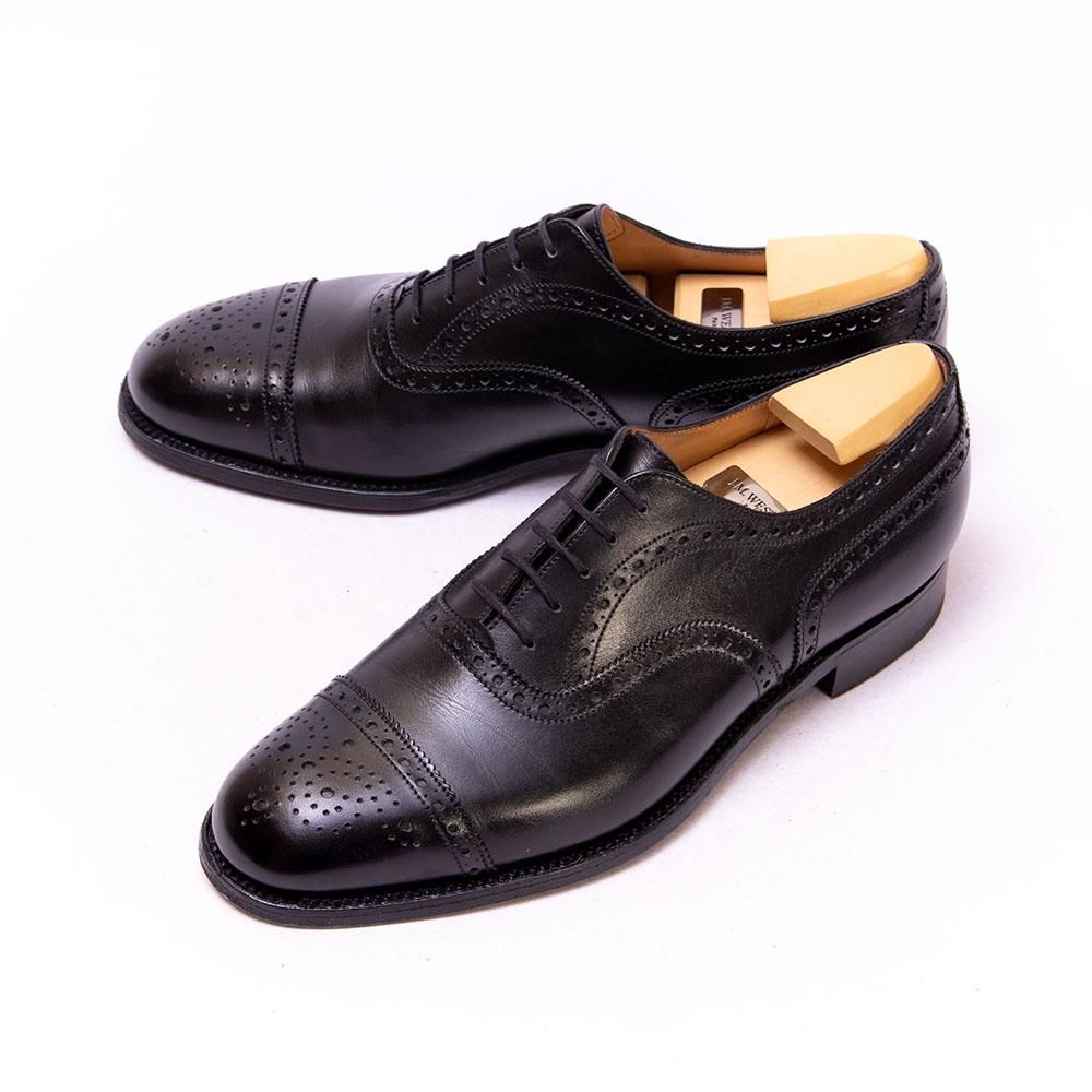 ジェイエムウエストン 310 セミブローグ ブラック サイズ6.5D - 中古